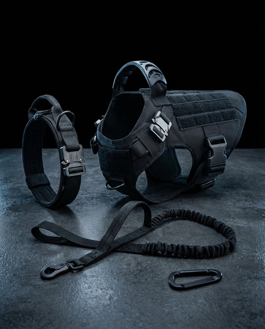 Taktisk hundeSele | TrailGuard Pro treningssett