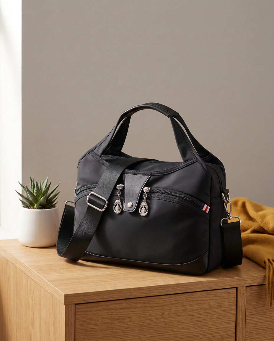 Tyverisikret Crossbody-veske – Vanntett Oxford-håndveske