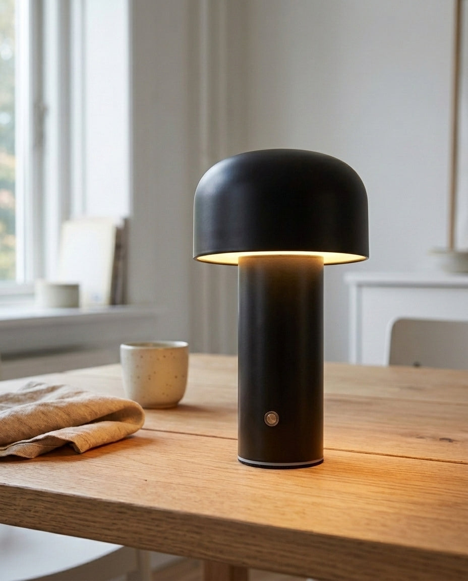 Sopplampe | Oppladbar LED-berøringslampe til skrivebord