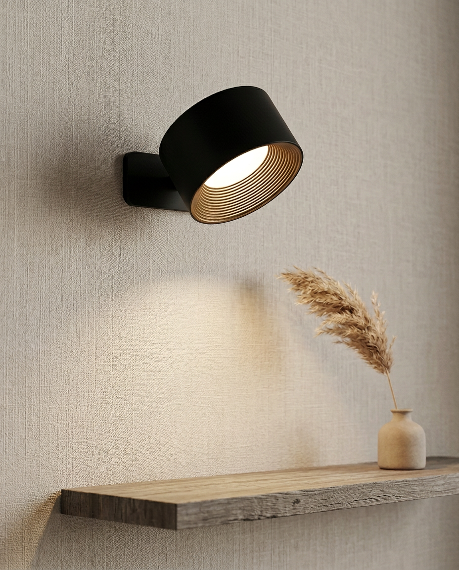 Trådløs oppladbar vegglampe | Lumiflex 360° flex