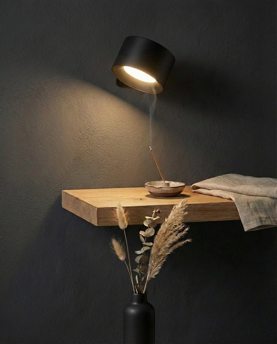 Trådløs oppladbar vegglampe | 360° Dempbar spotlight