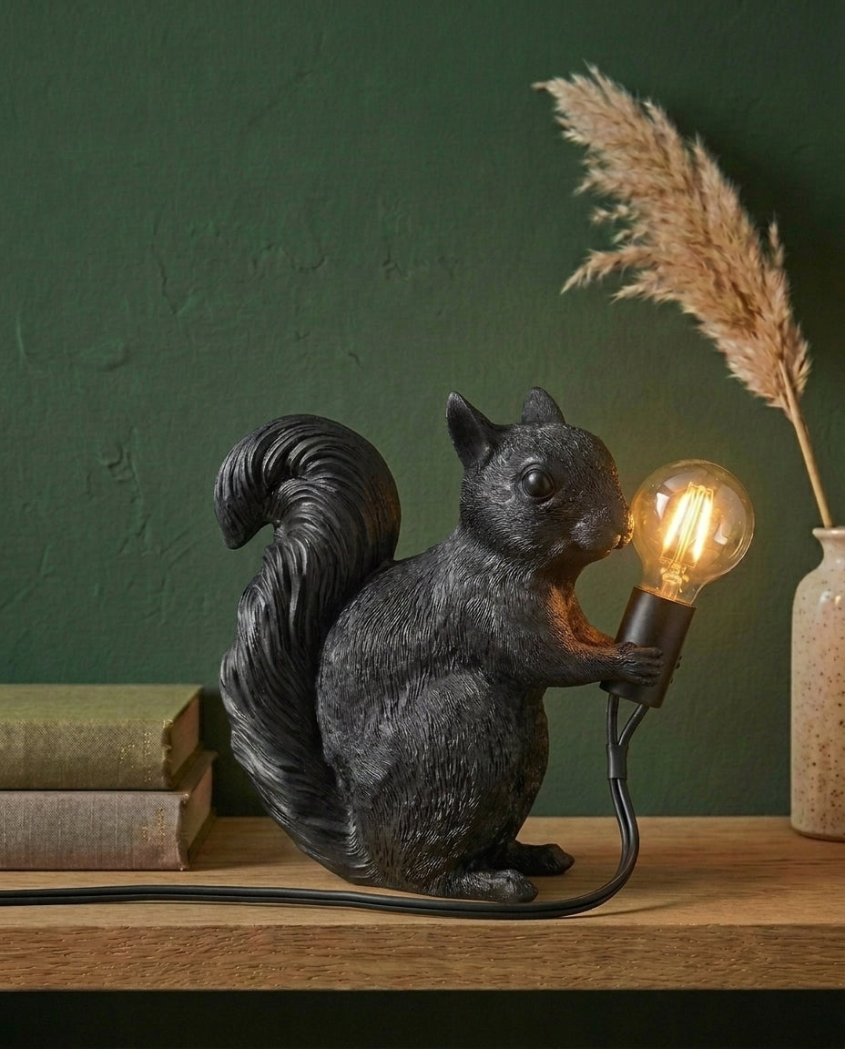 LED-ekornlampe | Varm belysning til barnerom