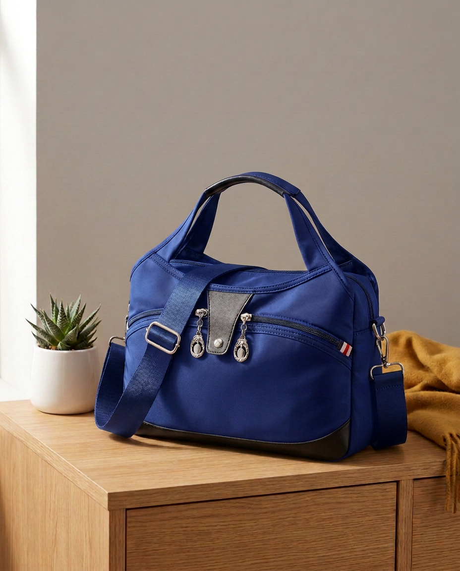 Tyverisikret Crossbody-veske – Vanntett Oxford-håndveske