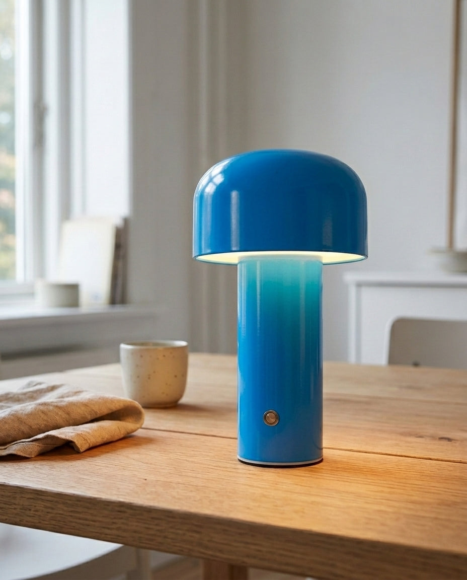 Sopplampe | Oppladbar LED-berøringslampe til skrivebord