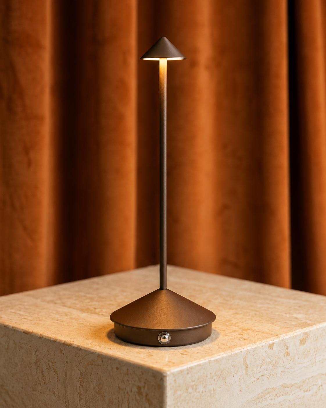 Trådløs LED-bordlampe – Dempbar og oppladbar | LumiSlim