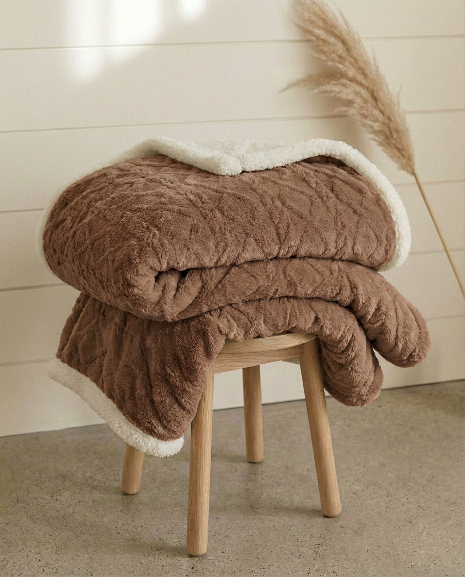 Vinterfleeceteppe – Luksuriøst mykt pledd | 5 størrelser