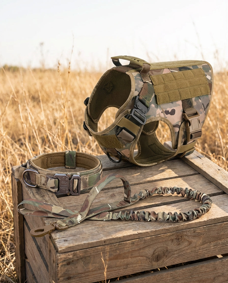Taktisk hundeSele | TrailGuard Pro treningssett