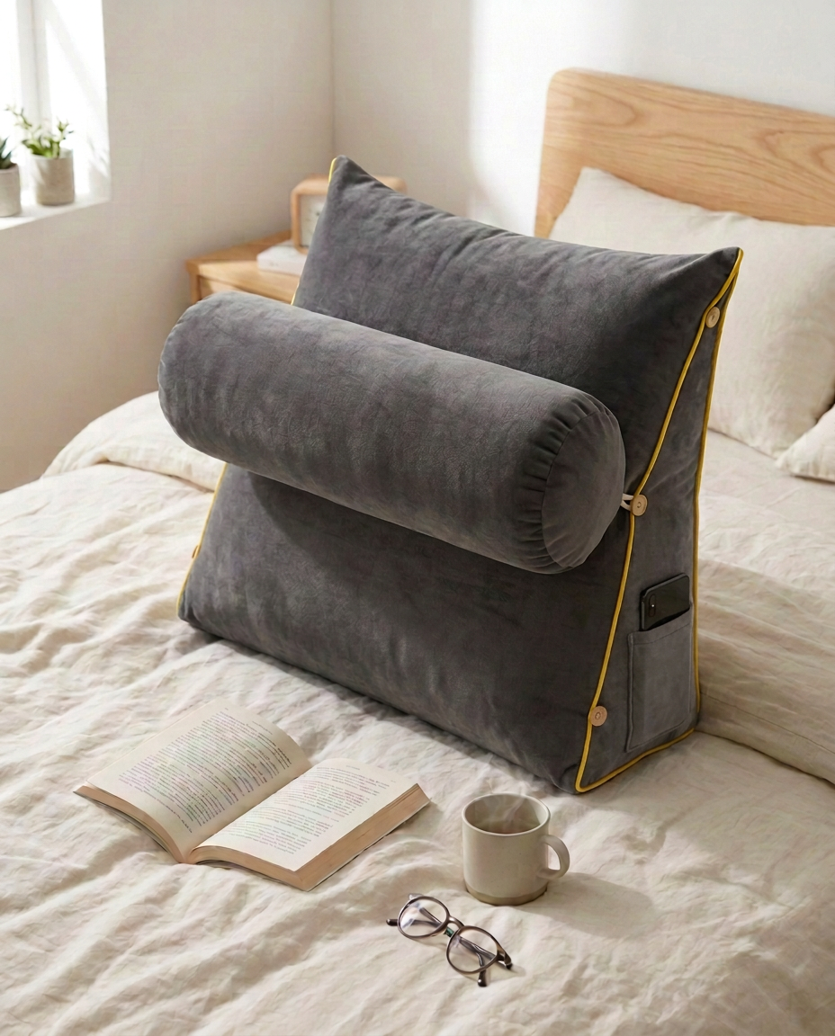 Kile-lesepute | Ergonomisk ryggsøttepute