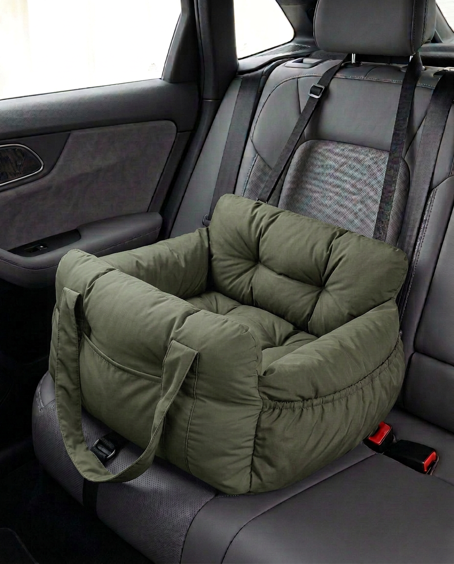 Hundebildseng | Cosy Ride Bolster – Trygg & maskinvaskbar
