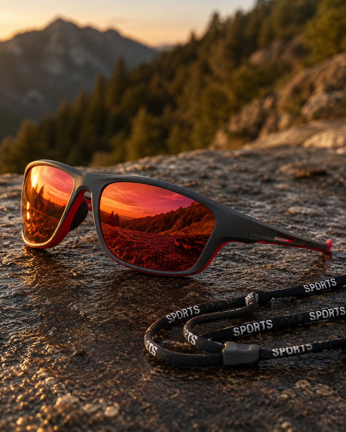 Polariserte Sportssolbriller UV400 | ShieldRay Pro