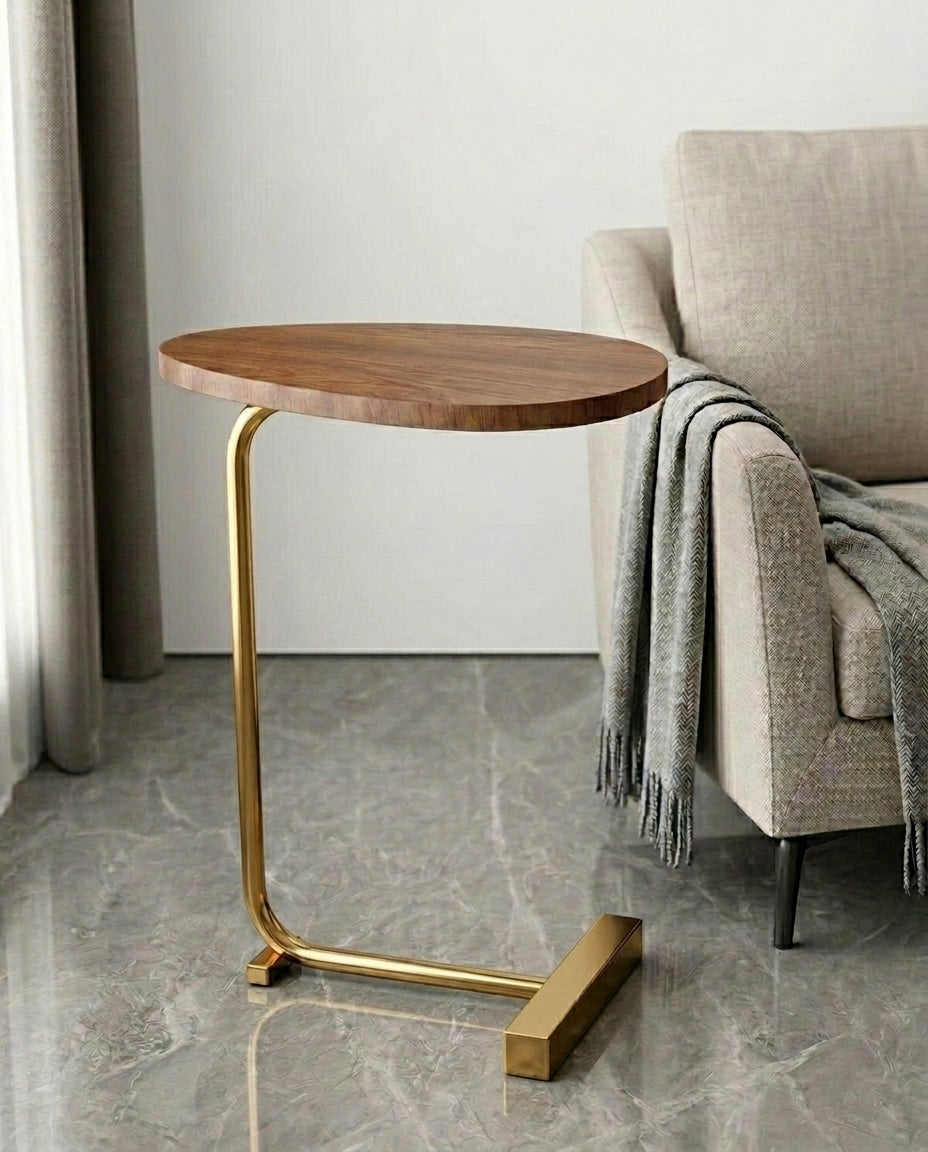 Kompakt sidebord til stuen | Slimline Arc
