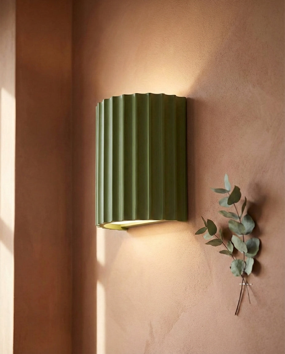Harpiksvegglys | Moderne skulpturert vegglampe