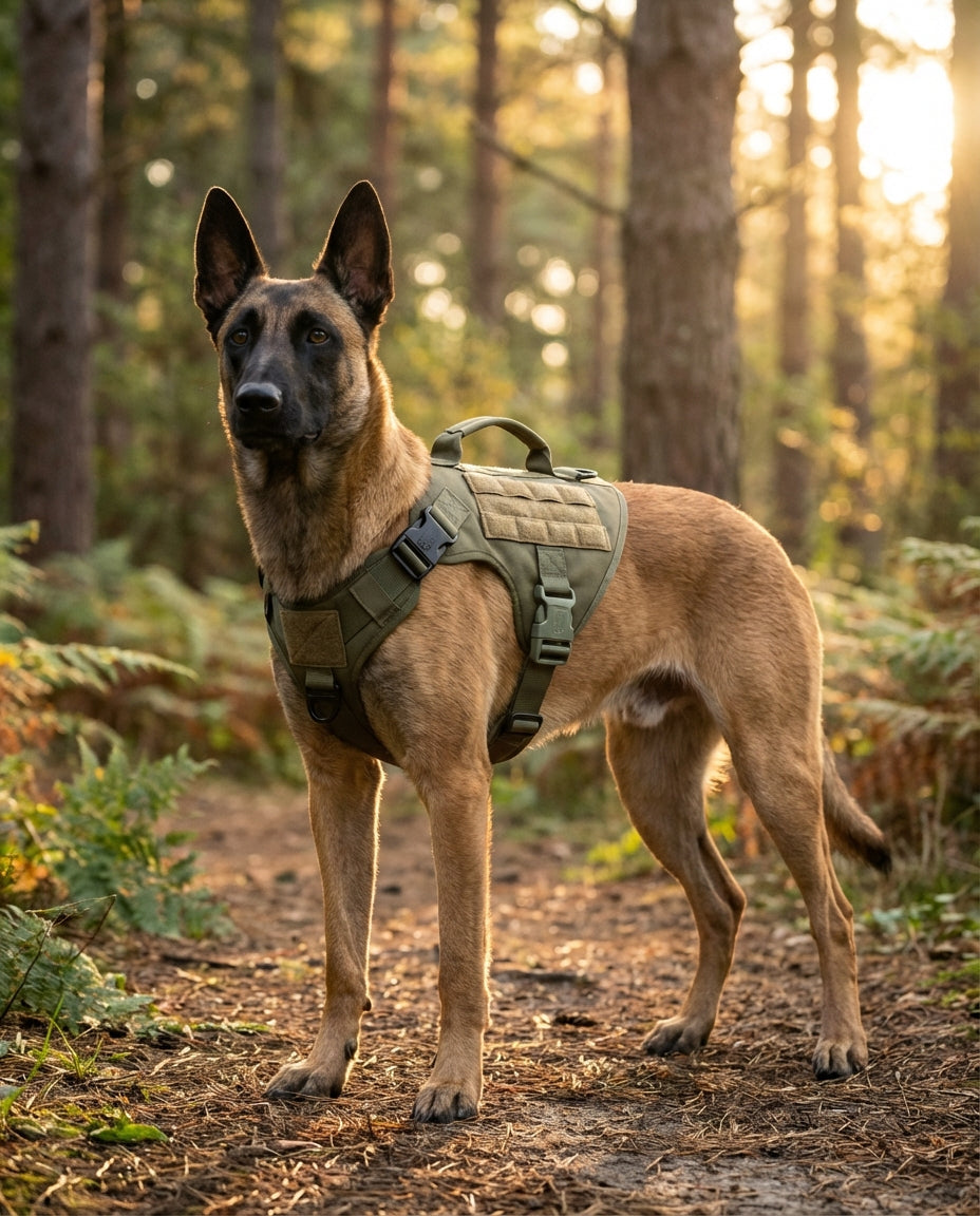 Taktisk hundeSele | TrailGuard Pro treningssett