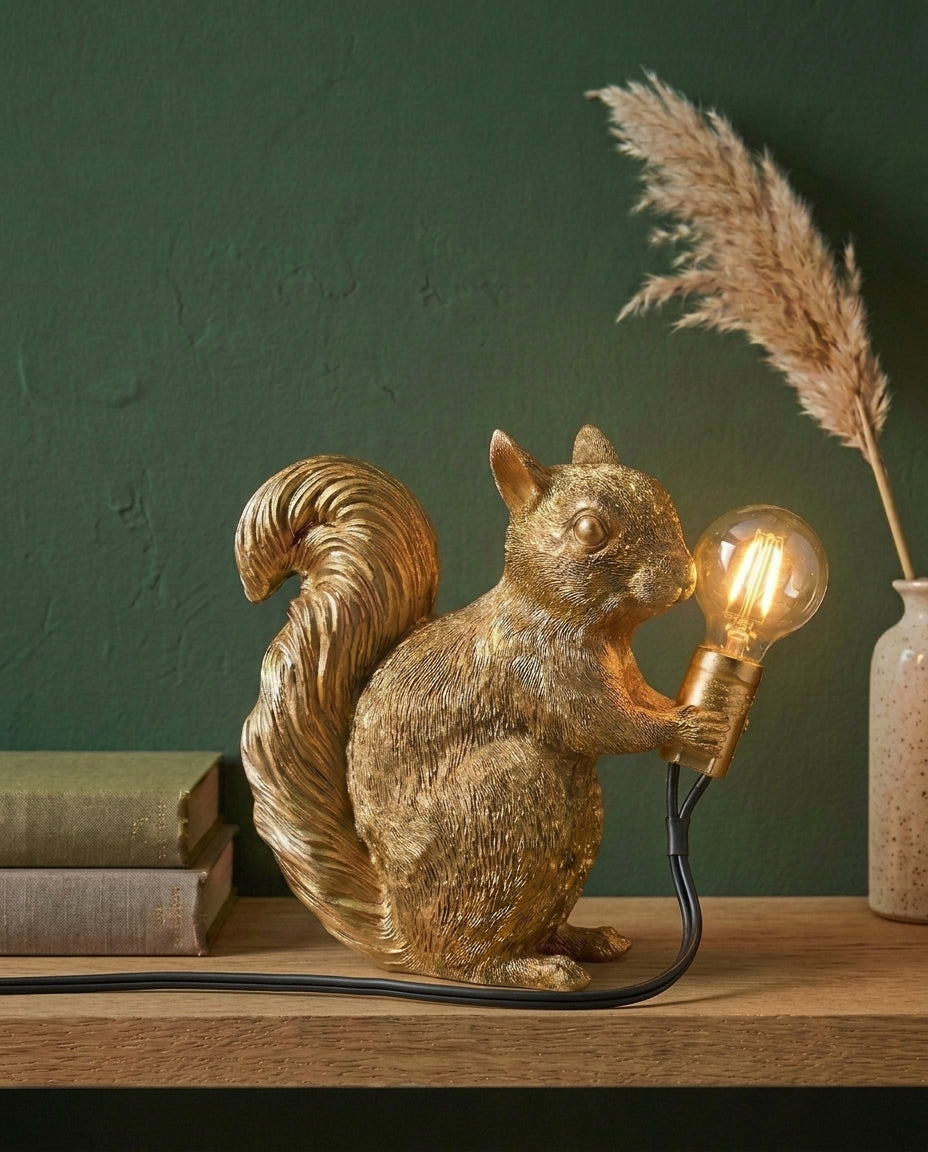 LED-ekornlampe | Varm belysning til barnerom