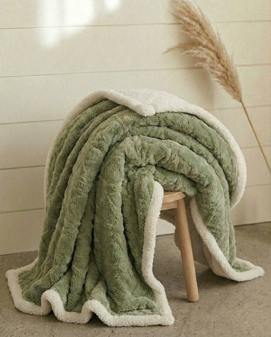 Vinterfleeceteppe – Luksuriøst mykt pledd | 5 størrelser