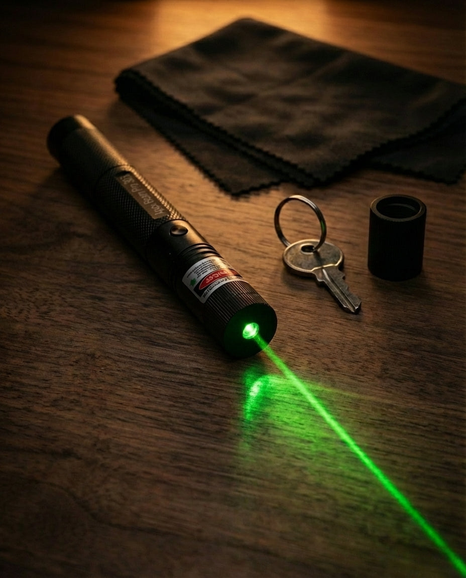 Grønn Laserpeker 303 | Høyytende Laserpenn