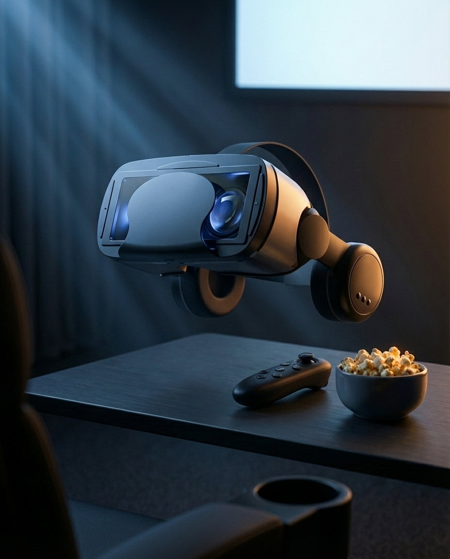 VR-headset med innebygde hodetelefoner | ImmersaView Pro