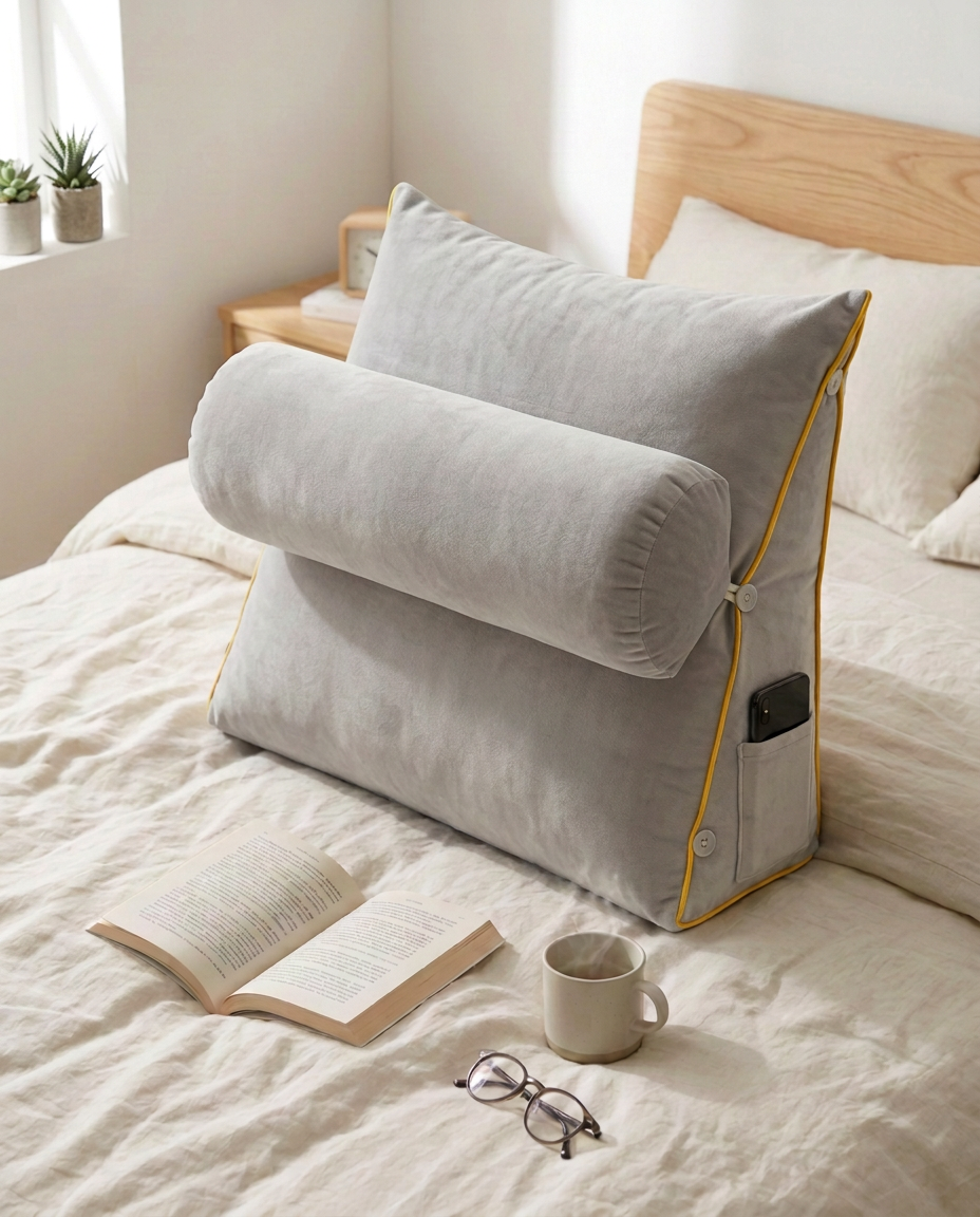 Kile-lesepute | Ergonomisk ryggsøttepute