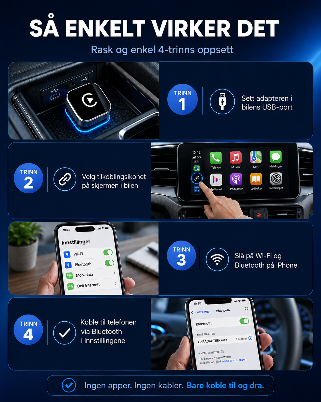 AirLink Drive trådløs adapter