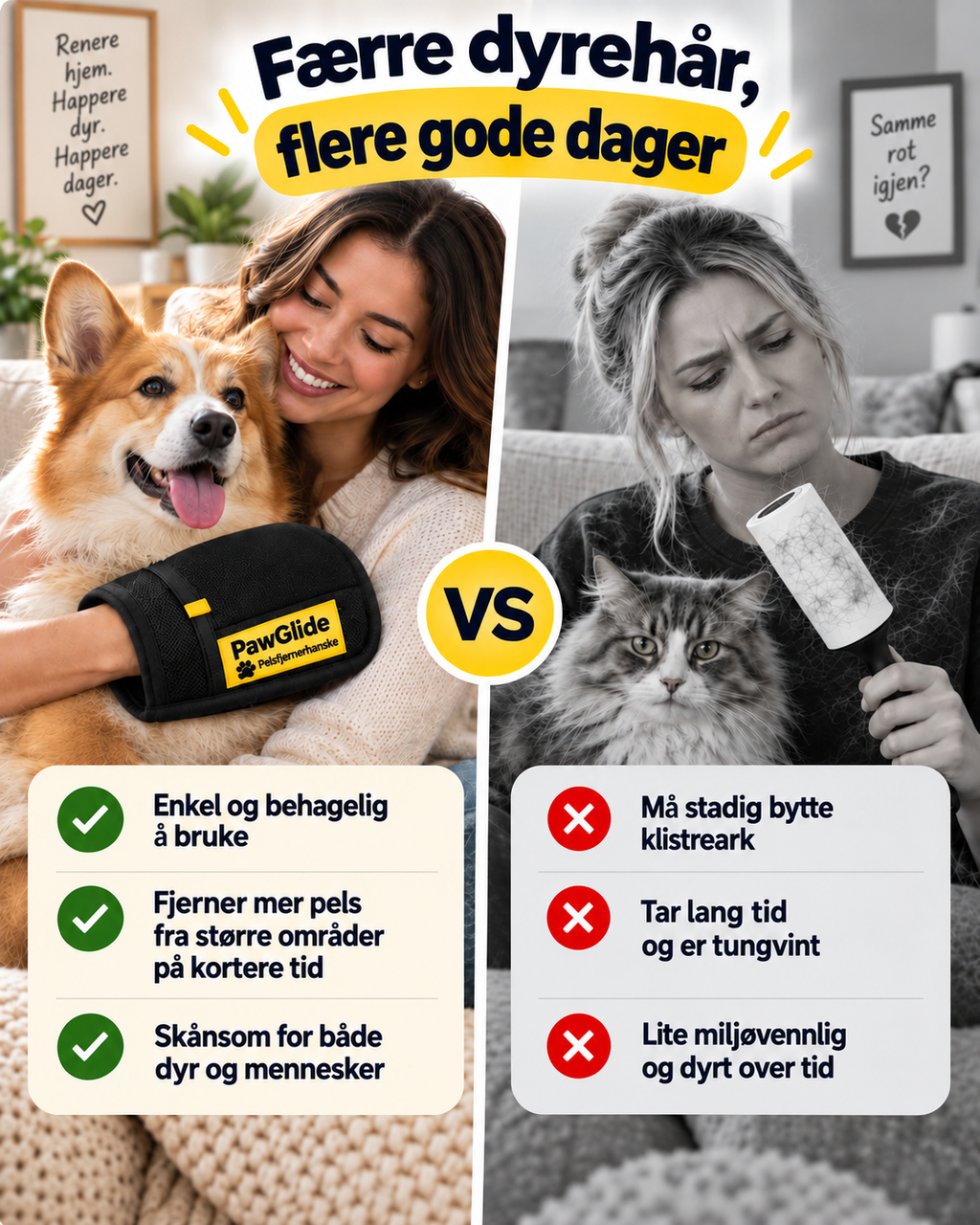 PawGlide Pelsvante