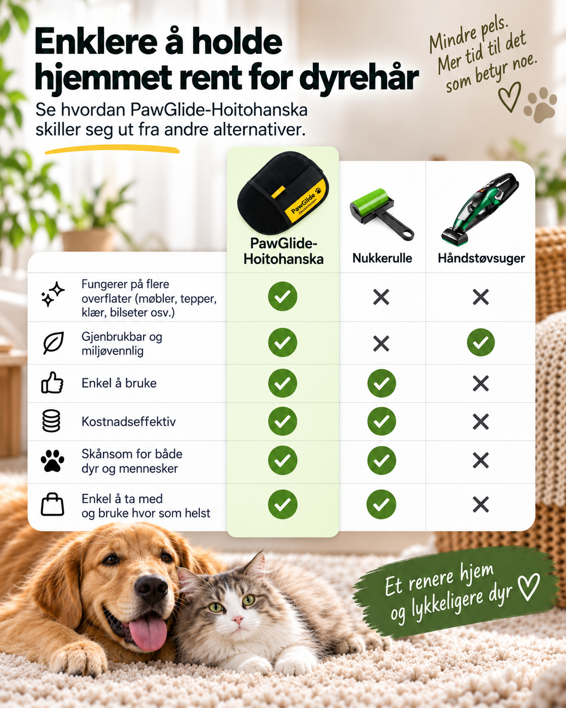 PawGlide Pelsvante