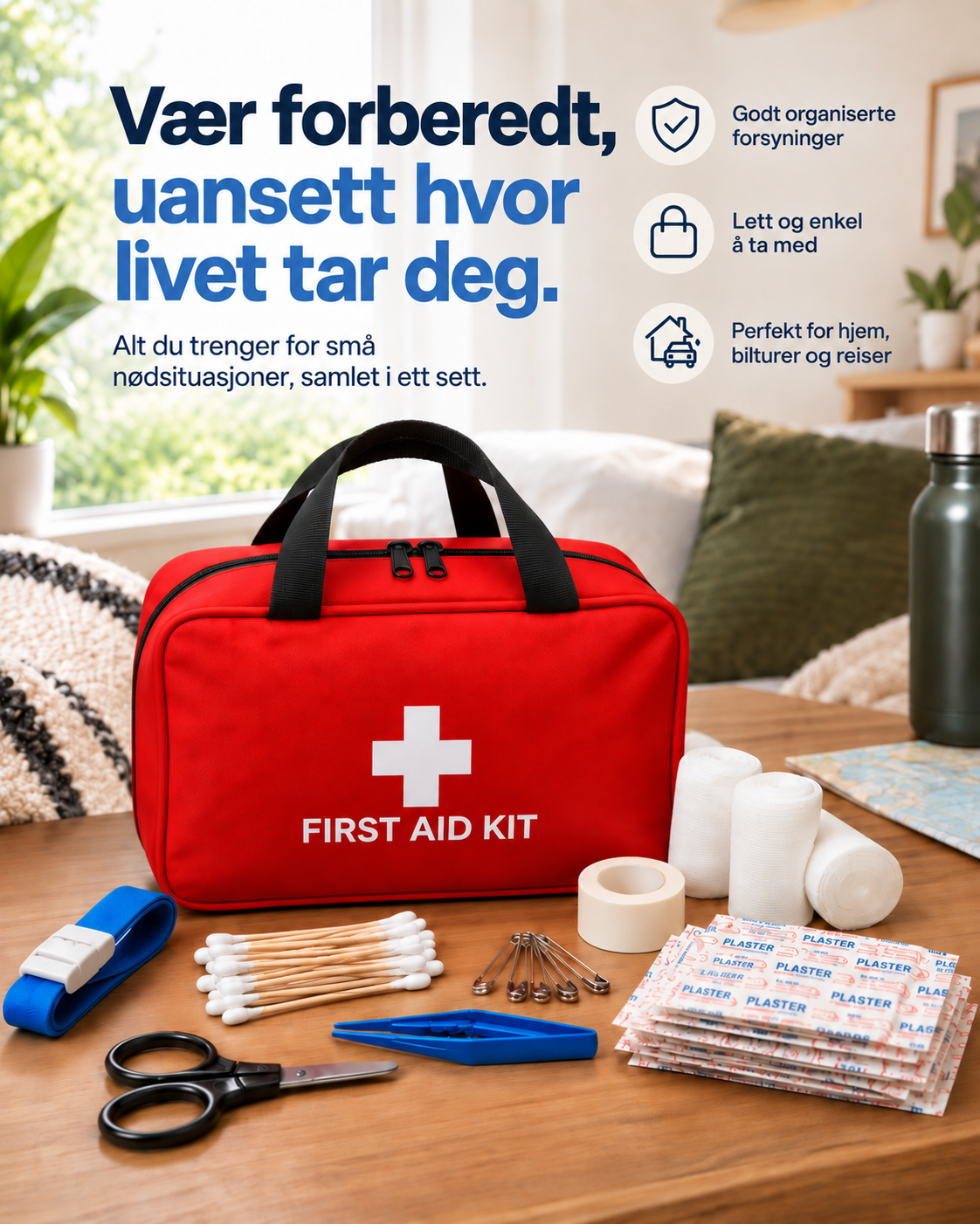 SureCare Kompakt Førstehjelpssett