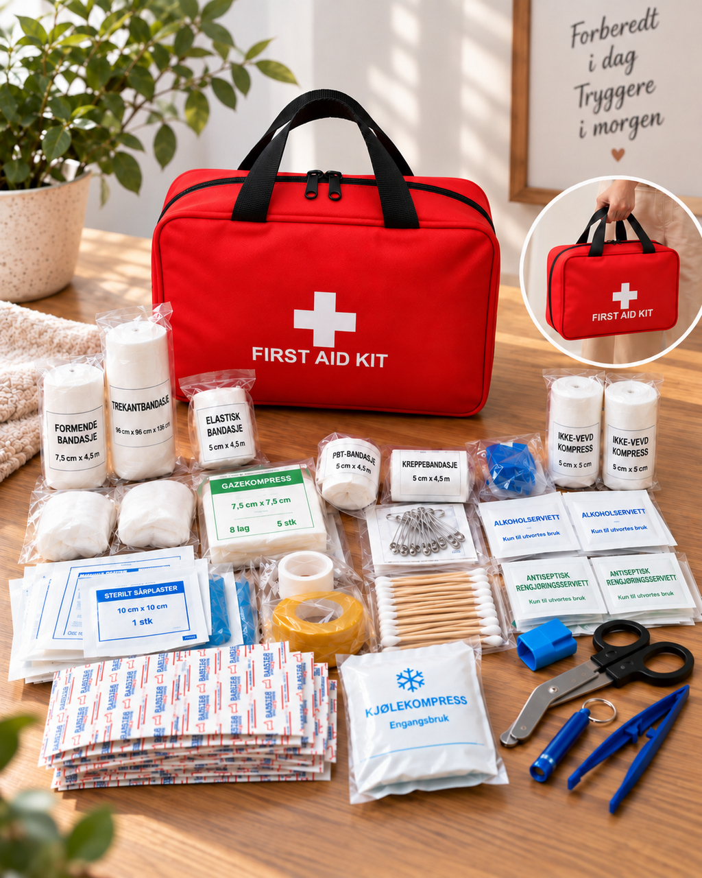 SureCare Kompakt Førstehjelpssett