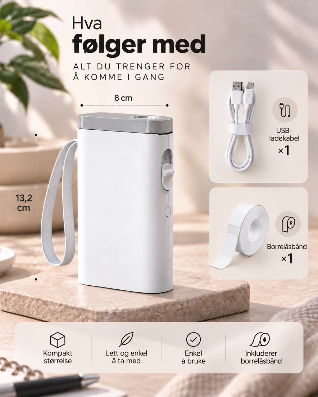 LabelMate Lommeprinter