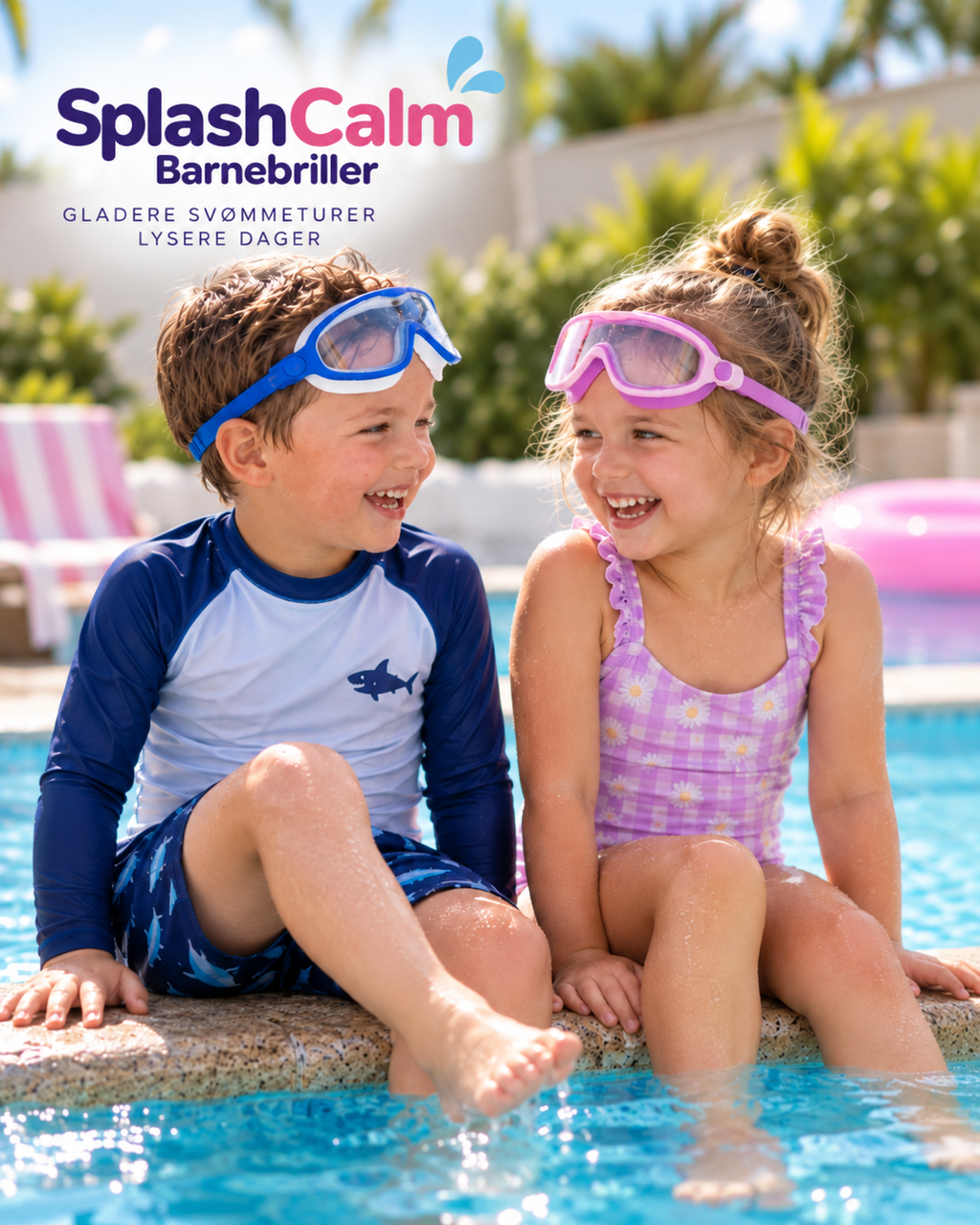 SplashCalm – Svømmebriller For Barn