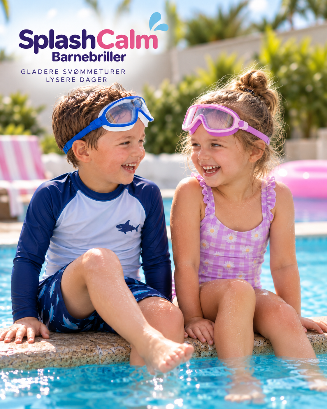 SplashCalm – Svømmebriller For Barn