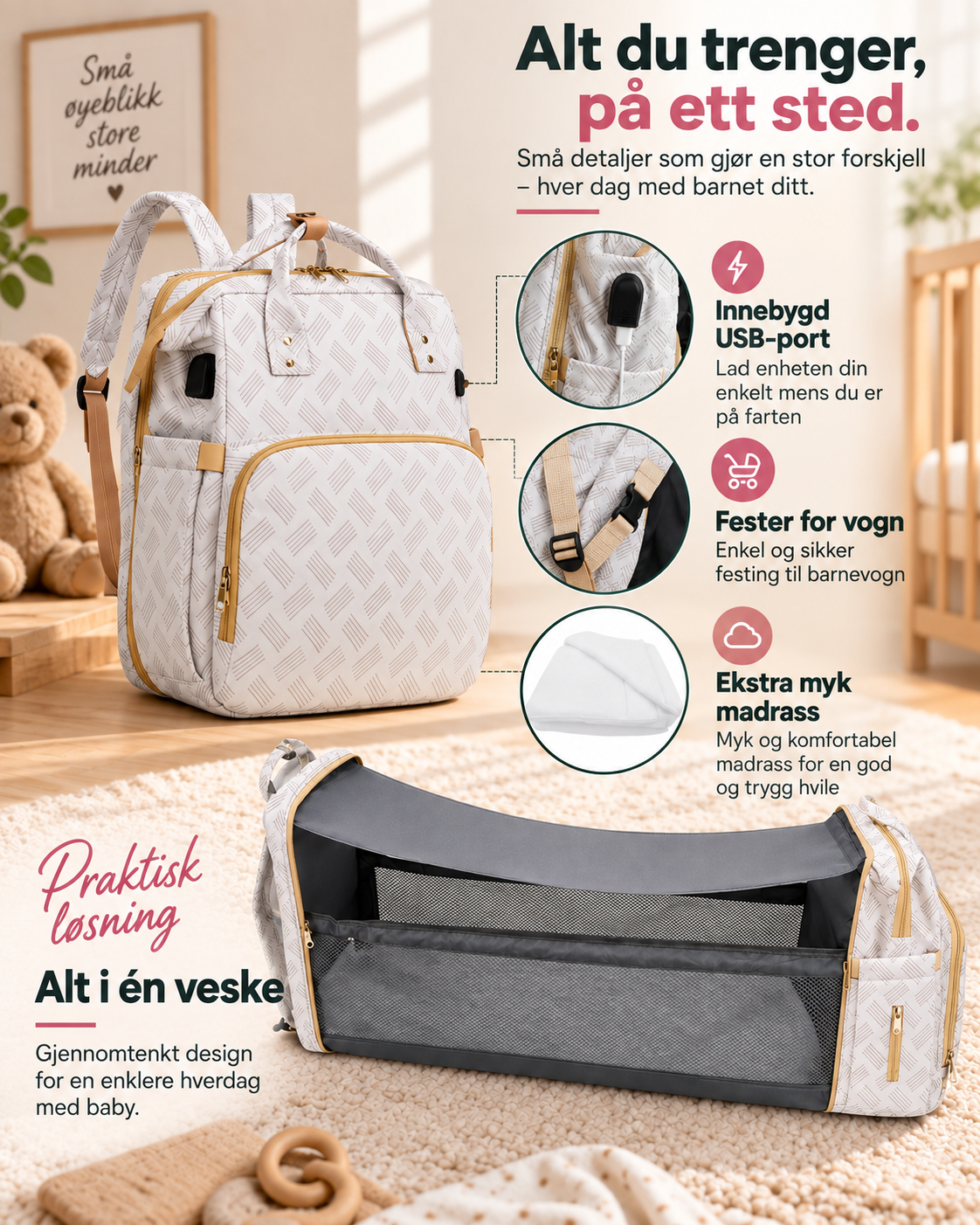 Havenway Parent Backpack