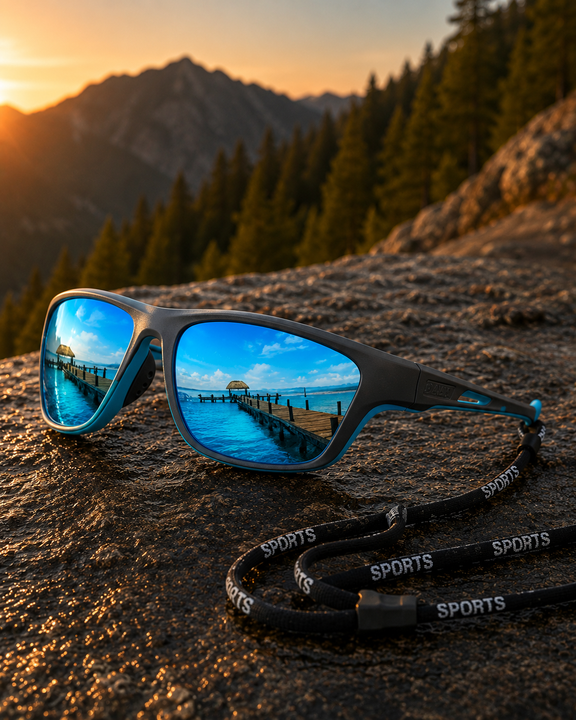 Polariserte Sportssolbriller UV400 | ShieldRay Pro