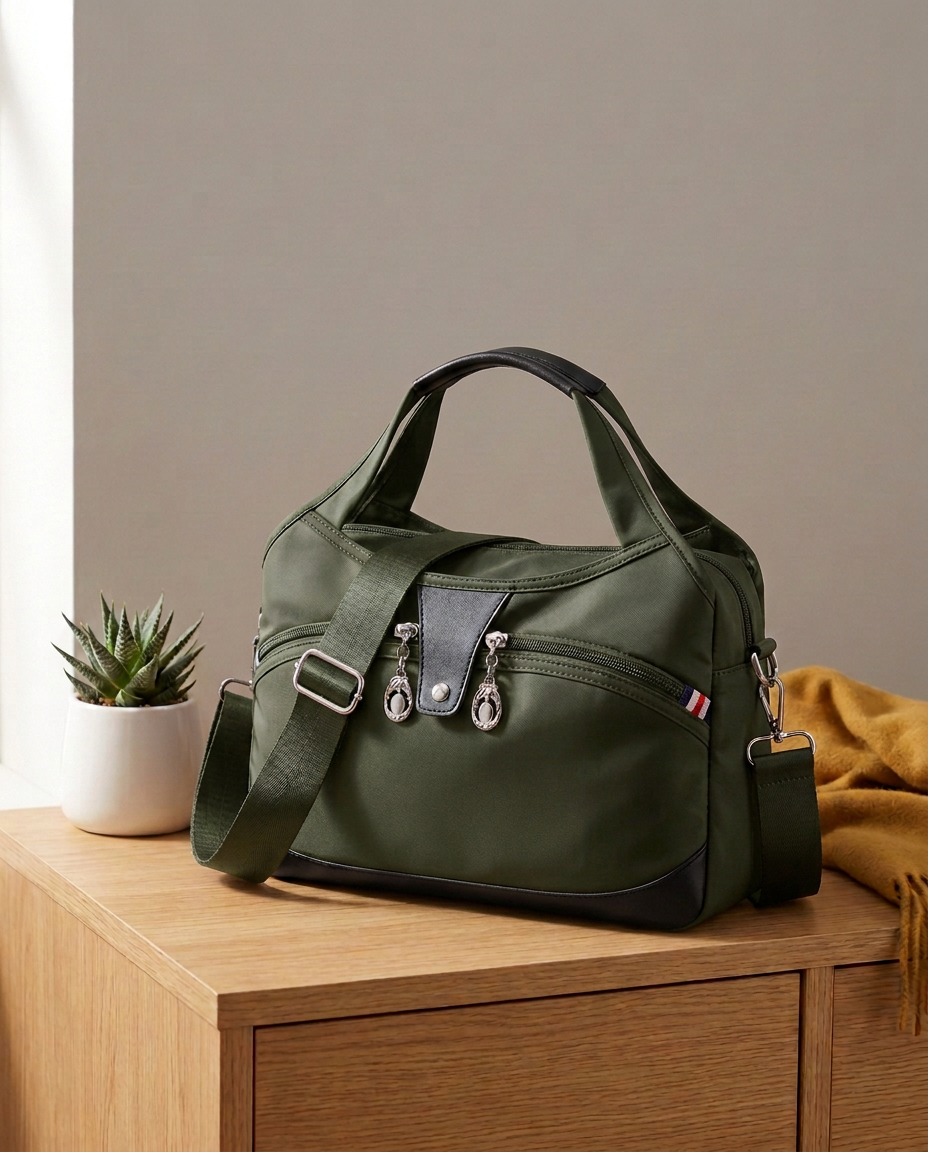 Tyverisikret Crossbody-veske – Vanntett Oxford-håndveske