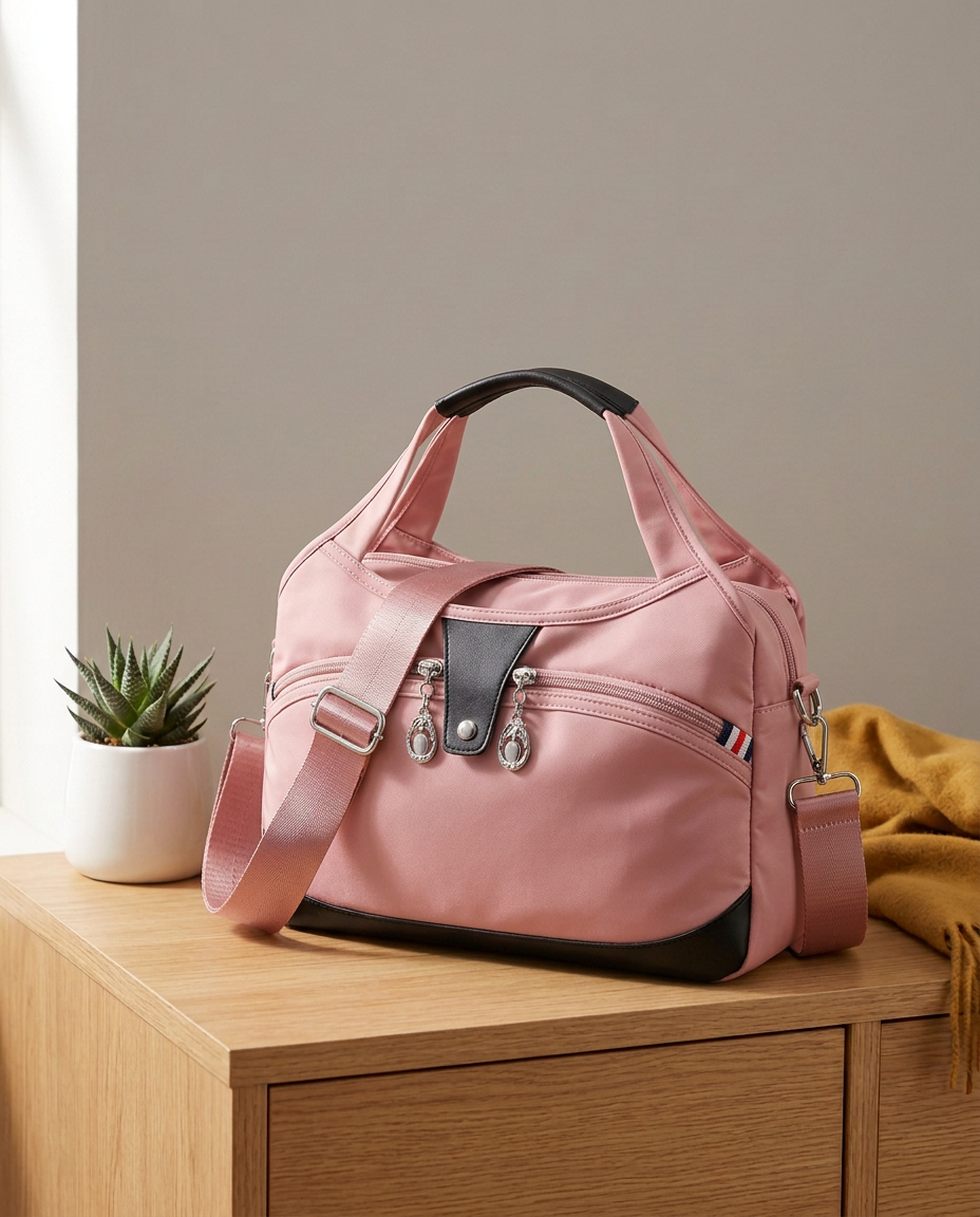 Tyverisikret Crossbody-veske – Vanntett Oxford-håndveske