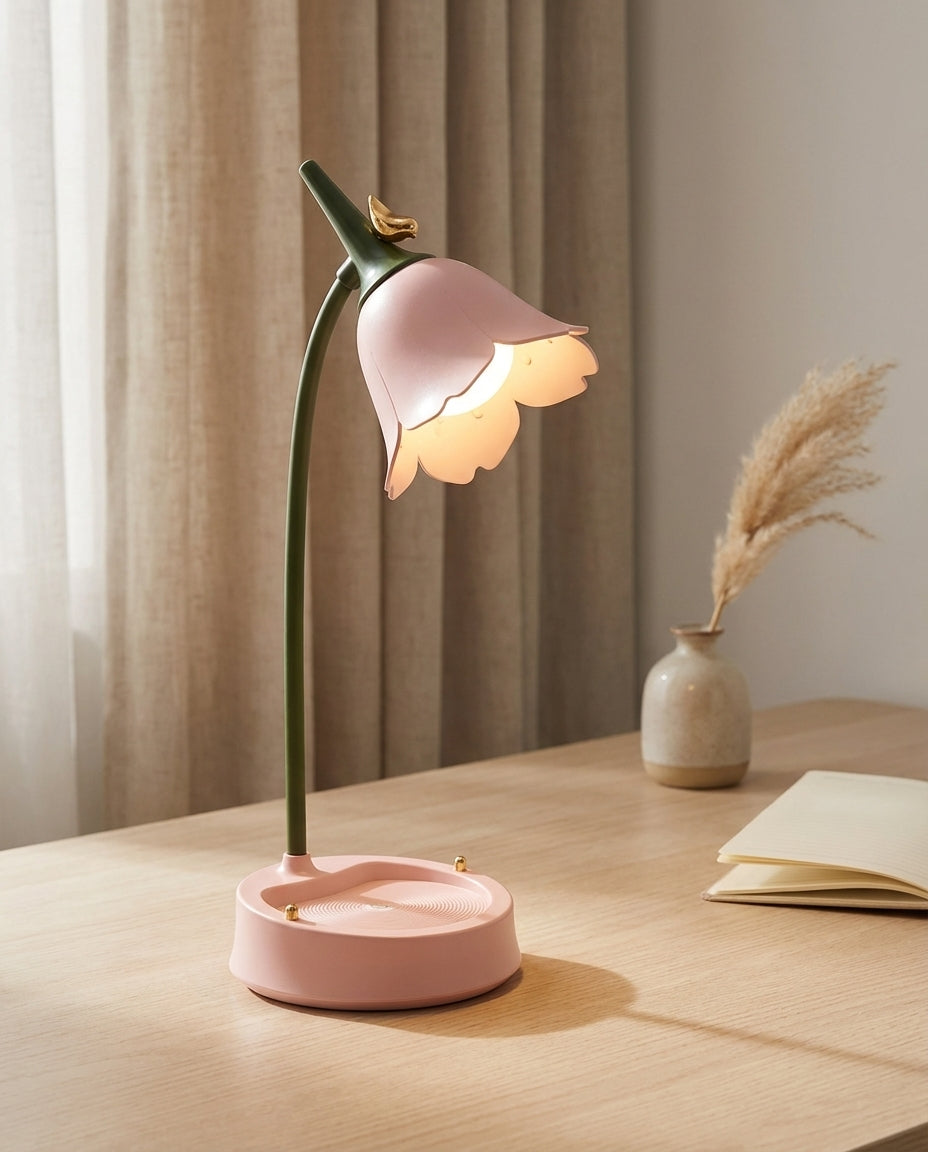 Blomsterbordslampe | BloomGlow – Touch & Dempbar LED