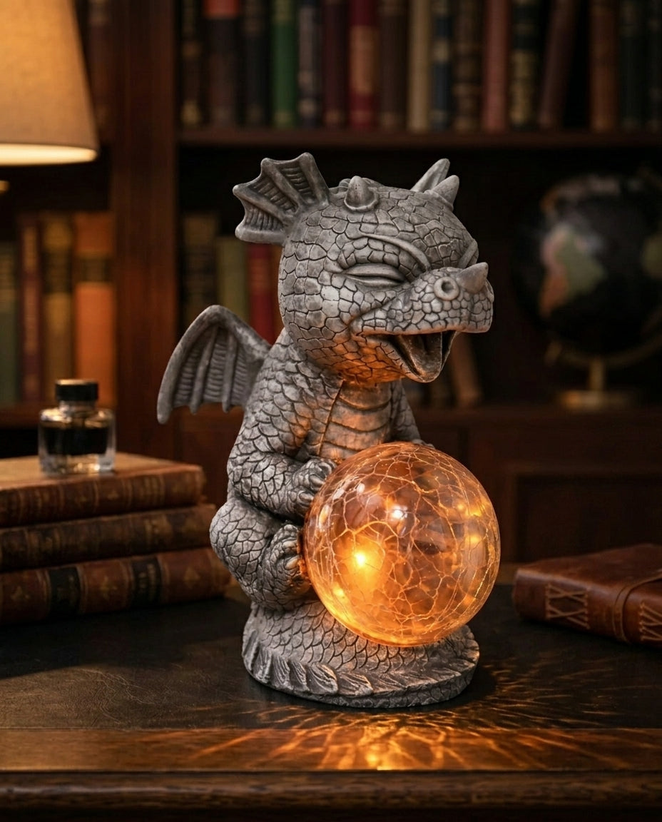Dragon Orb LED-bordlampe – Varmt lys til hjem & kontor