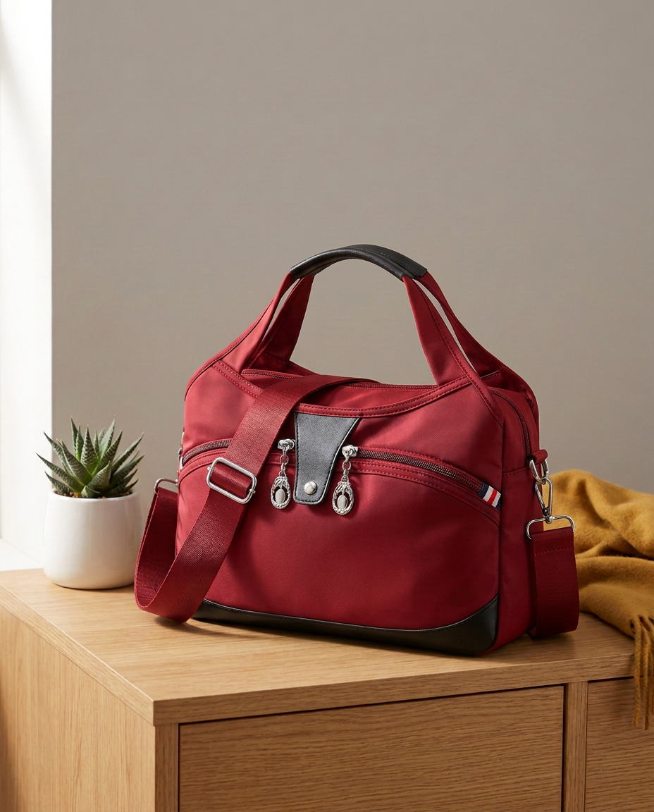 Tyverisikret Crossbody-veske – Vanntett Oxford-håndveske