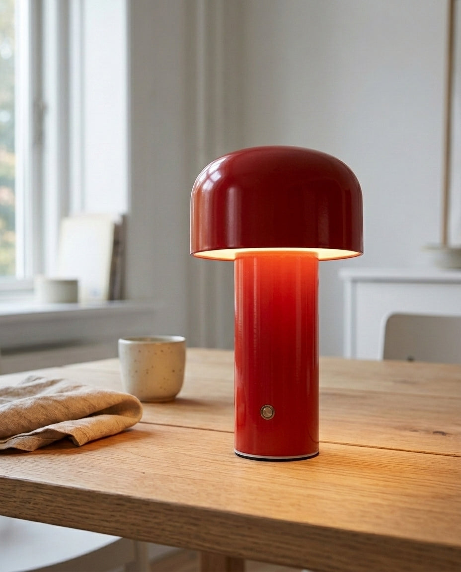 Sopplampe | Oppladbar LED-berøringslampe til skrivebord