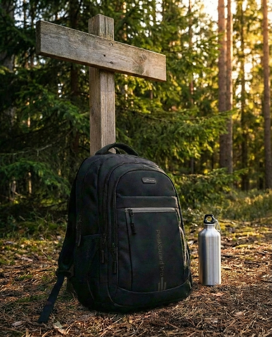 Vanntett Oxford-ryggsekk for menn – PeakGuard Pro