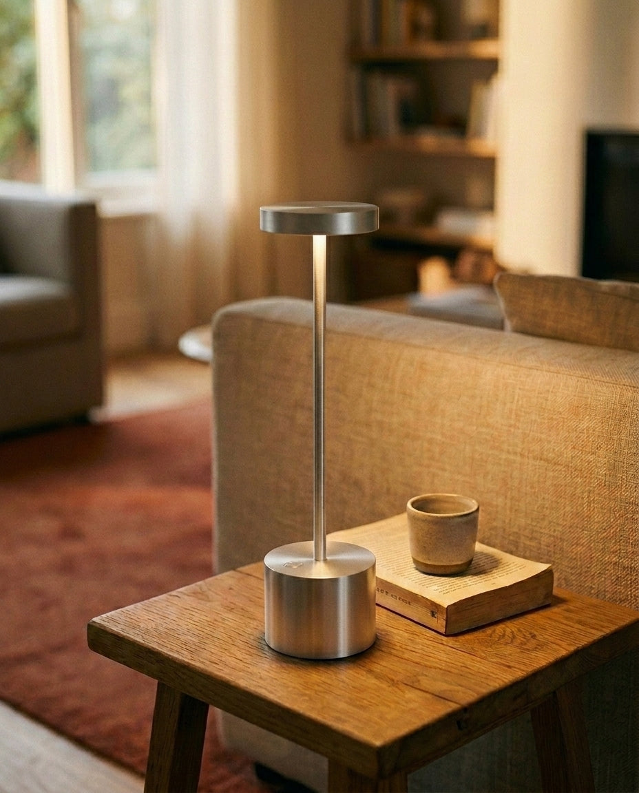 Oppladbar LED-bordlampe | Touch-dimming – Lumara
