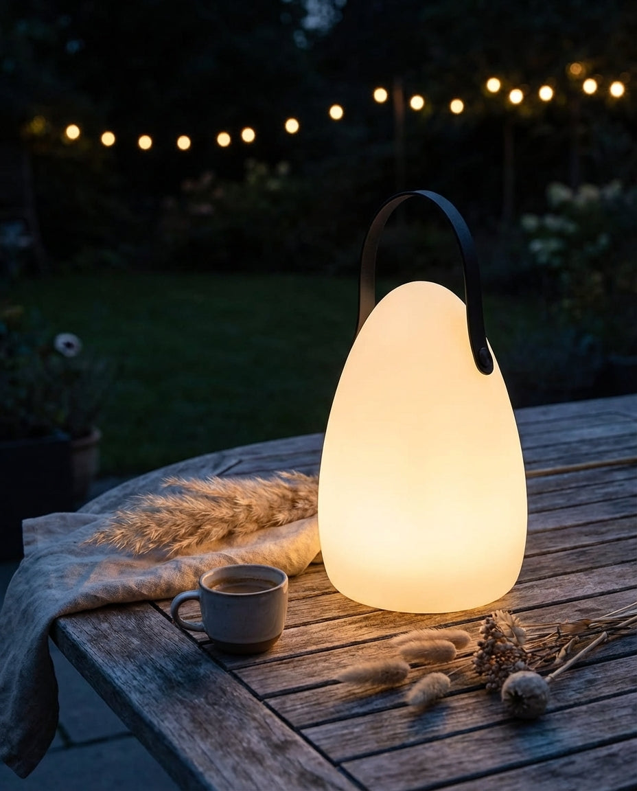 Ledningsfri utendørslampe | Vanntett, fargebyttende