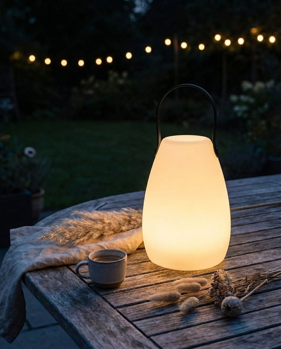 Ledningsfri utendørslampe | Vanntett, fargebyttende