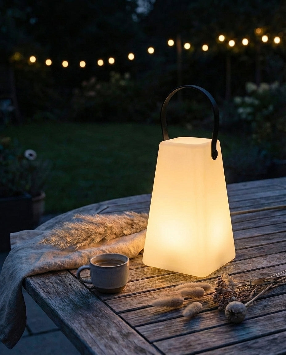 Ledningsfri utendørslampe | Vanntett, fargebyttende