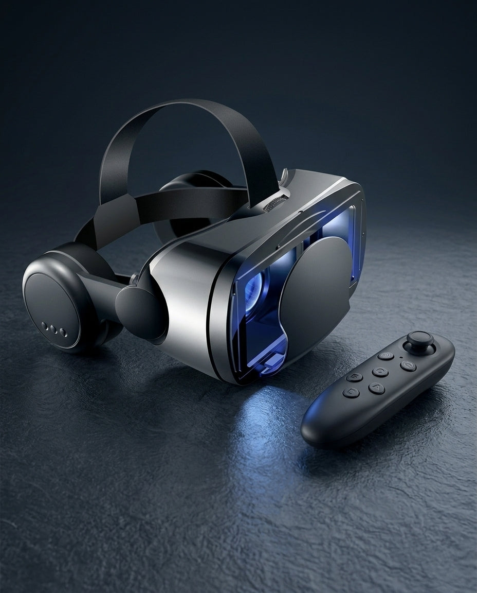 VR-headset med innebygde hodetelefoner | ImmersaView Pro