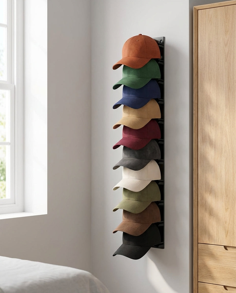 CapStack Pro – Vertikal Cap Displaystativ