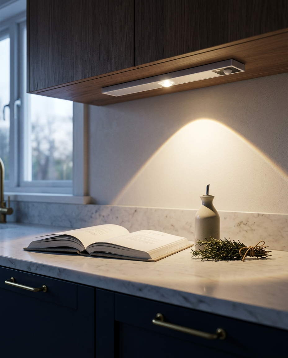 Bevegelsessensor LED-list – Trådløs Underskap-lampe