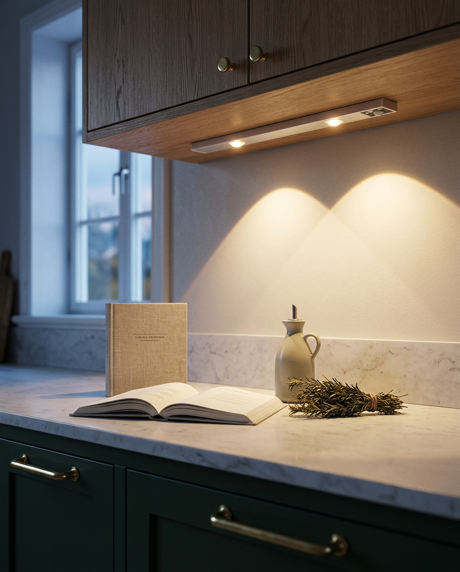 Bevegelsessensor LED-list – Trådløs Underskap-lampe