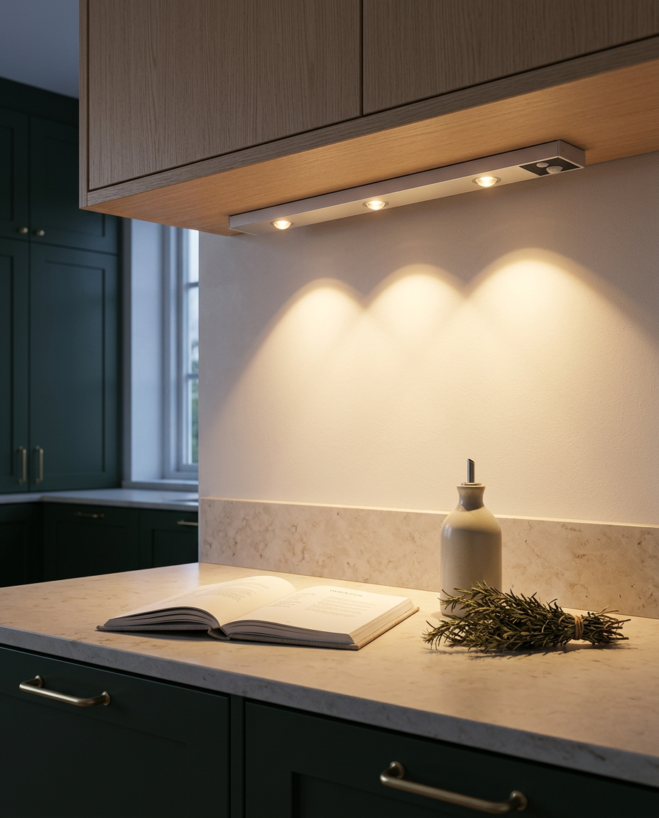 Bevegelsessensor LED-list – Trådløs Underskap-lampe