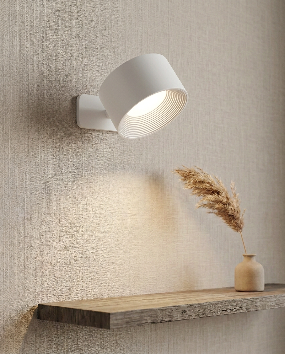 Trådløs oppladbar vegglampe | Lumiflex 360° flex