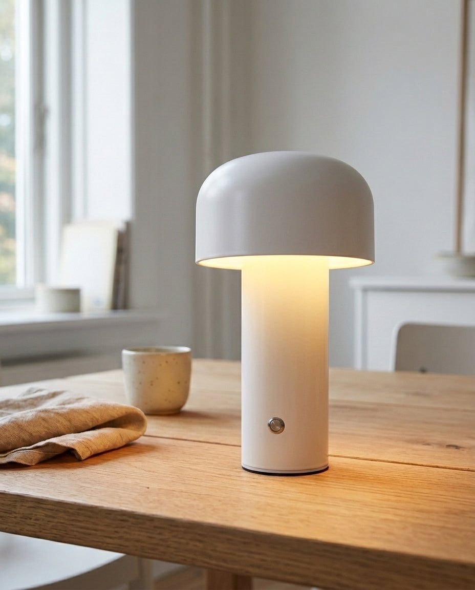 Sopplampe | Oppladbar LED-berøringslampe til skrivebord